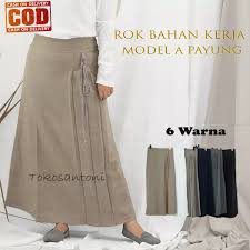 Di sarankan untuk tidak menggunakan rok payung yang terlalu ketat terlebih harus memperhatikan jenis bahan kain yang di gunakan untuk dapat menutupi kesan padat pada tubuh. Rok Kerja Wanita Panjang Model A Rok Kerja Panjang Model A Rok Kerja Panjang Rok Panjang