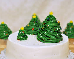 Decoration Gateau Noel Motifs Sapins Glacage Blanc Recette Fetes 2017 Noel Christmascake Decorations De Gateaux De Noel Decoration Gateau Facile Gateau Noel