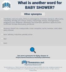 Maybe you would like to learn more about one of these? Synonyms For Baby Shower Thesaurus Net