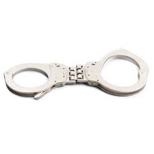 Buy fury tactical 9000075 double lock hinged handcuffs chrome: Smith Wesson Universal Hinged Handcuffs