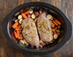 Crockpot Chicken And Potatoes With Carrots