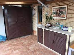 Scopri ed acquista online l'armadio da esterno impermeabile in pvc e resina di keter patio store. Armadi In Alluminio Per Esterni Alfa