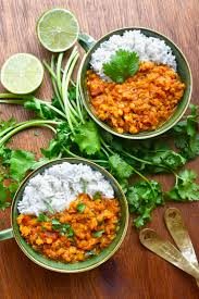 Combine tender lentils with mango chutney, shrimp, and zucchini for a simple yet scrumptious meal. Red Lentil Dal Of Love Vegan On Board