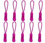 Lemo Custom Logo Cheap Rose Red Zip Accessories Pulls Slider ...