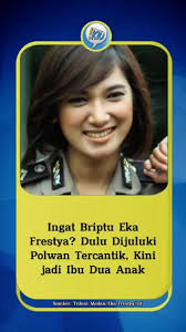 Briptu Eka Frestya: Dari Polwan Cantik Menjadi Ibu Dua Anak