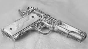 Custom Black And Gold 1911 Beautiful 1911 Armas Personalizadas Armas Armas E Municao