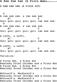 Summer Camp Song A Ram Sam Sam A Pizza Hut With Lyrics And Chords For Ukulele Guitar Banjo Etc Camp Songs Preschool Songs School Songs New music videos and mp3 for artist summer lyrics / song texts are property and copyright of their owners and provided for educational purposes. summer camp song a ram sam sam a