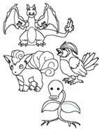 characters featured on bettercoloring.com are the property of their respective owners. Piplup Pokemon Coloring Page Free Image