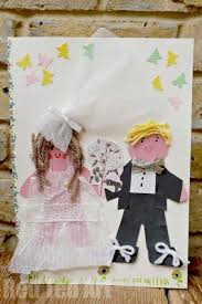 Diy Wedding Card For Kids To Their Teacher Love Is Red Ted Art Make Crafting With Kids Easy Fun Wedding Card Diy Wedding Cards Handmade Wedding Cards