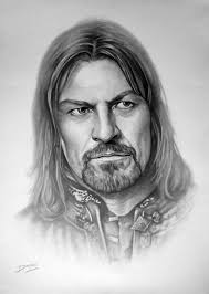 Gondor knows no King. Art by Darrel Bevan ~Khamul