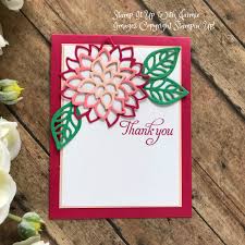 Get well wishes after surgery. Stampin Up Thank You Card Flower Surgery Stamp It Up With Jaimie
