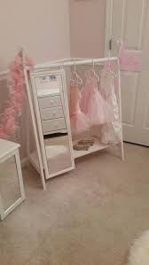 With this dress up costume set your little doctor will be fully equipped with a jacket and face mask, a stethoscope with sound effects, a reflex hammer, an ear scope, a syringe and a name tag for personalizing. Dress Up Wardrobe Rack W Mirror White Toddler S Big Kids Room Girls Princess Room Girl Room