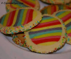 Biscuits Arc En Ciel A La Vanille Recette Biscuit Arc En Ciel Biscuits Dessert