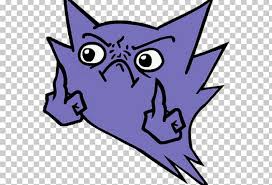 Meme 4chan television pepe the frog, meme, television, vertebrate png. Haunter Know Your Meme Pokemon Png Clipart Artwork Carnivoran Cat Cat Like Mammal Deviantart Free Png
