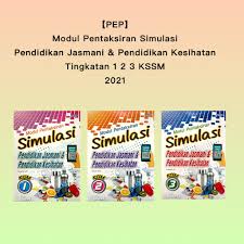 Pelaksanaan pendidikan kesehatan melalui peningkatan pengetahuan penanaman nilai dan sikap positif terhadap prinsip hidup sehat dan peningkatan keterampilan dalam melaksanakan hal yang berkaitan dengan pemeliharaan, pertolongan, dan perawatan kesehatan, mencakup Pep Buku Latihan Modul Pentaksiran Simulasi Pendidikan Jasmani Pendidikan Kesihatan Tingkatan 1 2 3 Kssm 2021 Shopee Malaysia