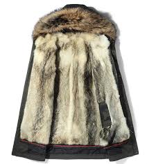 Parka homme à capuche en duvet de canard. 2021 Ayunsue Parka Homme Winter Jacket Men Natural Wolf Fur Liner Coat Mens Raccoon Fur Collar Parkas Plus Size Winterjas Heren Y1327 From Sandlucy 454 33 Dhgate Com
