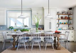 coastal farmhouse lake cottage home