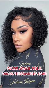 Watch Me Slay! 5x5 Lace Closure Deep Wave Assymetrical Bob SHOP NOW  www.feliciaslater.com #feliciainspire✨ #feliciainspires #feliciainspire  #atlantahairstylist #quickweave #laceclosure #wigs #deepwave ...