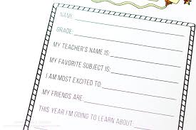 Take our quiz and separate fact from fiction. Free Printable Back To School Questionnaire Thirty Handmade Days