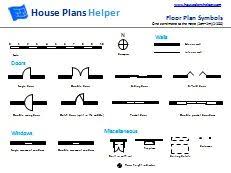 Free Floor Plan Symbols Floor Plan Symbols Free Floor Plans Floor Plans
