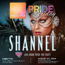 We're kicking off Ann Arbor Pride with a major show! All the way from  season 1 of RuPaul's Drag Race and the current season of RuPaul's Drag Race  Allstars, we're bringing Shannel