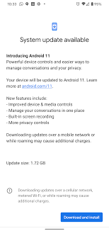 Android 10 meant users could download android update parts directly from the play store. Android 11 Starts Rolling Out Today With Improvements To Notifications Privacy 5g And More