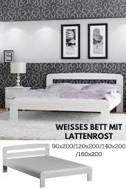 Bei ebay finden sie betten mit matratzen in verschiedenen größen und individuellen. Ehebett Lattenrost Jugendbett Gastebett 160x200 140x200 Doppelbett Holzbett Weiss Ebay Bett Mit Lattenrost Holzbett Weiss Weisses Bett