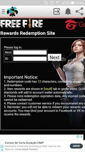 Please note redemption expiration date. Reward Ff For Android Apk Download