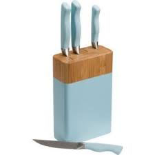 buy colourmatch 4 piece knife block set
