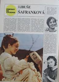 She was married to josef abrhám.she died on june 9, 2021 in prague, czech republic. Libuse Safrankova Film Magazine Pictorial Poland 11 September 1983 Famousfix Com Post