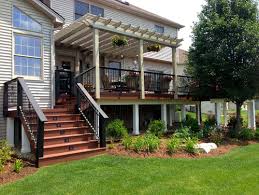Search for deck design options. 37 Beautiful Landscaping Ideas Around Deck