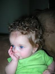 Praise your daughter's curly hair and tell her it is beautiful. Cute Curly Hair Baby Girl Novocom Top