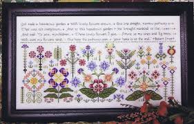 Go cross stitch crazy with our huge selection of free cross stitch patterns! Beauteous Garden Cross Stitch Pattern By Rosewood Manor
