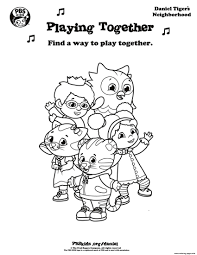 Maybe you would like to learn more about one of these? Playing Together Daniel Tiger Min Coloring Pages Printable