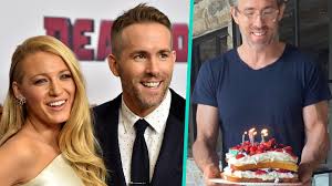 Happy birthday chocolate cake with name and photo editor. Blake Lively Swoons Over Ryan Reynolds Bulging Biceps Homemade Birthday Cake Access