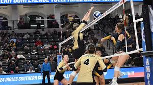 Volleyball Falls Short to N.C. A&T, Virginia Tech at Hokie Invite