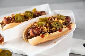 Bacon Burger Dog Mit Berner Wurstchen Rezept Amerikanisches Essen Hot Dog Rezept Berner Wurstchen