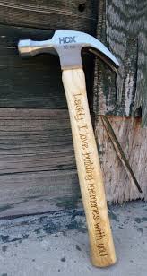 Personalized Laser Engraved Hammer Fathers Day Father Of The Bride Personalized Hammer Laser Engraving Laser Cutter Ideas Laser Cutter Projects