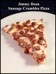 Save when you order jimmy dean pork sausage crumbles original hearty fully cooked and thousands of other foods from giant online. Quick And Easy Jimmy Dean Sausage Crumbles Pizza Jdcrumbles Ad