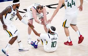 The jazz joined the nba in 1974 as an expansion franchise in new. Gordon Monson The Utah Jazz Have Their Eyes On The Prize Where Else Are They Supposed To Look