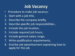 Effective application letters will give a detailed explanation for your interest in the specific item, company, or institution. Unit One Job Vacancy And Application Letter Reading 1 Determine General Information Of Job Vacancy And Application Letter 2 Determine Special Information Ppt Download