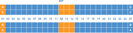 High Quality Jetblue Seat Chart 38 Inspirational Jetblue