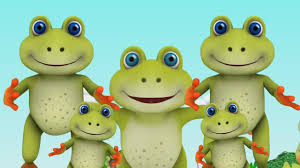 Cinque Piccole Punteggiato Rane Canzoni Per Bambini Five Little Speckled Frogs Youtube