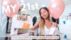 Give them a 21st birthday to remember with these brilliant birthday gifts. 21st Birthday In Quarantine One Of The Best Birthdays Ever Vlog Theresatrends Youtube