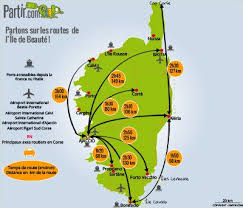 Carte routière corse à imprimer | carte routiere, carte, photo du vacances france corse » vacances arts guides voyages. Carte Des Trajets Corse Corse Carte Corse Vacances Corse