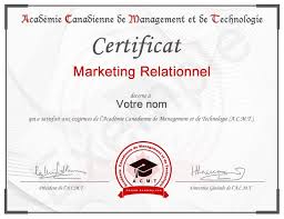 Quasiment Gratuit Obtenez Un Certificat En Marketing Relationnel Gestion Des Ressources Humaines Marketing Relationnel Gestion