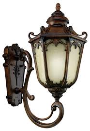They are also available in a varied range of styles, finishes and materials. Kichler Brownstone And Umber Etched Seedy Glass Exterior Wall Light Victorian Outdoor Wall Lights And Sconces By Lighting Lighting Lighting Houzz