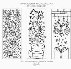 Winter Coloring Bookmarks Coloring Bookmarks Coloring Bookmarks Free Coloring Pages