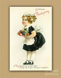 Happy thanksgiving american folk art sign logo design art rustic vintage hand made Happy Thanksgiving Day Vintage Card Digital Art By Melissa Messick