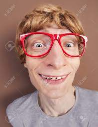 Funny Nerdy Guy Wearing Glasses Banco De Imagens Royalty Free Ilustracoes Imagens E Banco De Imagens Image 16498883